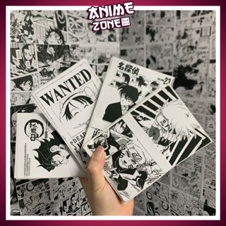 ภาพวาดติดผนังอนิเมะ 100 แผ่น โปสเตอร์ติดผนังมังงะอนิเมะสําหร…