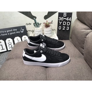 NIKE  BLAZER LOW GT YDD023 รองเท้าวิ่งวัสดุที่ทนทานจริงรับประกันคุณภาพฤดูร้อน003