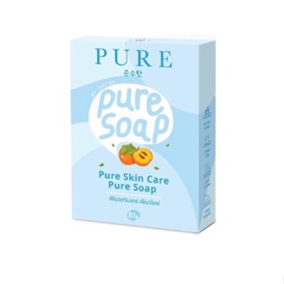 สบู่เพียว Pure Soap 80g.