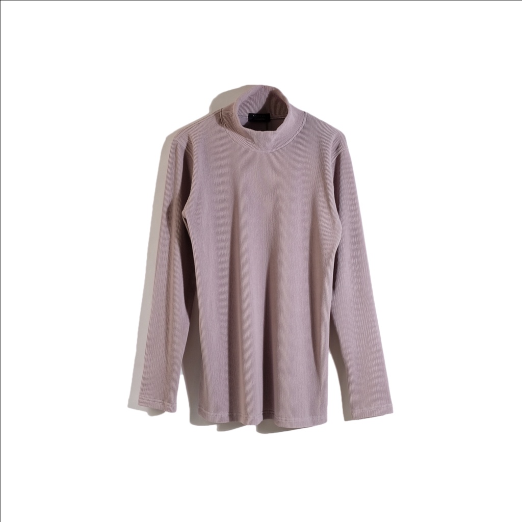 Rashawl Ibo เสื้อคอเต่าแขนยาวลําลอง