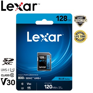 Lexar 128GB SDXC High-Performance 800x (120MB/s)