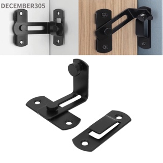 December305 American Style Barn Door Lock Carbon Steel Sliding Latch Buckle for Doors and Window