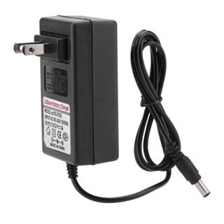 AC 100-240V DC 21V 2A Safe Charge Power Adapter เครื่องชาร์จแบตเตอรี่ลิเธียมไอออน