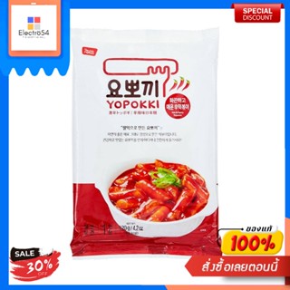 YOPOKKI โยโปกิ ฮอทแอนด์สไปซี่ต๊อกโบ๊กกิ 120ก.YOPOKKI Yopoki Tteokbokki chaud et épicé 120g.