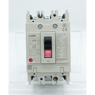 เบรกเกอร์ 3P 63CV 50A (5kA) Mitsubishi