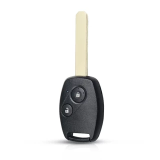 2 pcs สําหรับ Honda Accord Civic CRV Pilot Insight 2 2 + 1 3 + 1 4 ปุ่ม Fob Auto Key กรณีเปลี่ยนรีโมทกุญแจรถ (พร้อมโลโก้)