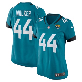 Jaguars Jacksonville 2022 #44 Nfl เสื้อยืดลําลอง แขนสั้น คอกลม พิมพ์ลาย pick-Travon Walker game สําหรับผู้หญิง