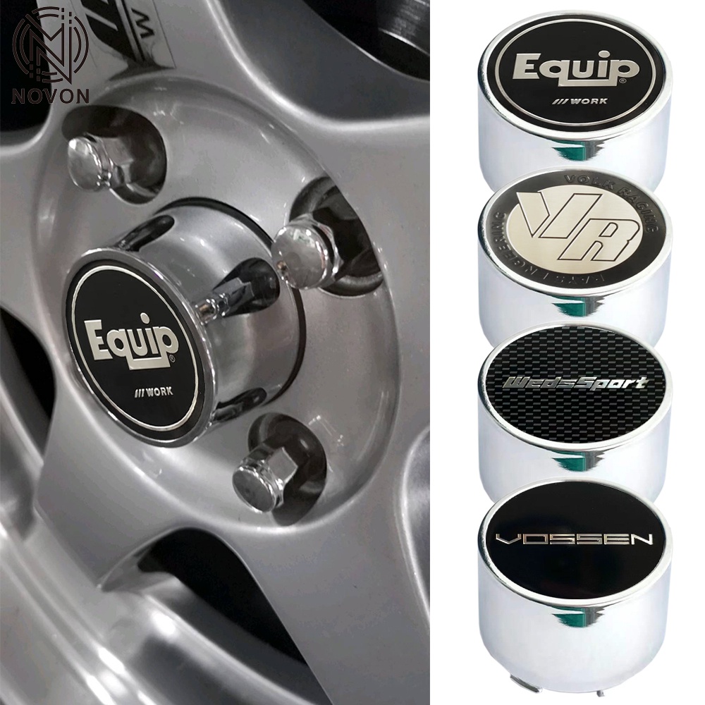 1pc 64 มม.Rays Volk Racing Work SSR VOSSEN รถศูนย์ล้อหมวก Volk Rays ล้อขอบฝาครอบ Hubcaps