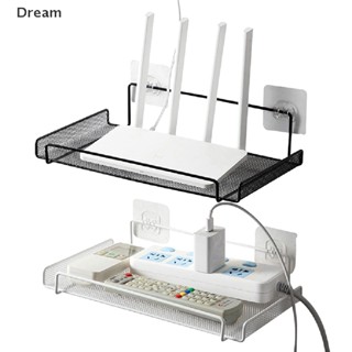 &lt;Dream&gt; ชั้นวางเราเตอร์ Wifi แบบติดผนัง สําหรับห้องนั่งเล่น วางทีวี ลดราคา