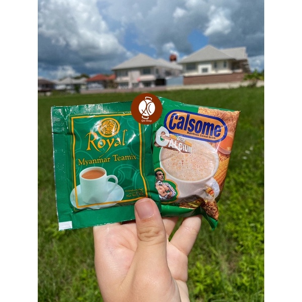 #0601#Royal ชาพม่า ข้าวโอ๊ตธัญพืช Myanmar Teamix ไว้ทำชาชัก หอม อร่อยมากกก