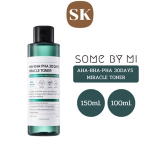 (ของแท้/ฉลากไทย) SOME BY MI MIRACLE IN ME MIRACLE TONER 150ml.