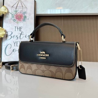 กระเป๋า กระเป๋าสะพายข้าง งานแท้ OUTLET Coach Mini Josie Top Handle Crossbody cc882