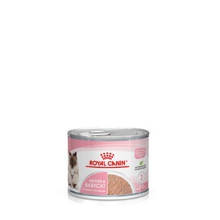 Royal Canin อาหารแม่แมว และลูกแมว ชนิดเปียก (MOTHER &amp; BABYCAT MOUSSE) 195 g