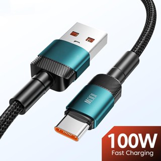 Elough 100W USB Type C สายชาร์จเร็ว 6A Micro USB C สายชาร์จข้อมูลชาร์จเร็ว