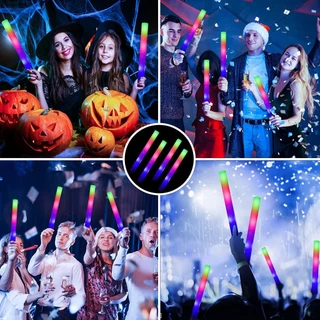 (พร้อมส่งในไทย) กระบอกโฟม LED แท่งโฟมคอนเสิร์ต ยาว47.5cm. (ปรับไฟได้3ระดับ) กระบอกโฟมเรืองแสง ไฟจัดงานปาร์ตี้ ไฟคอนเสิร์