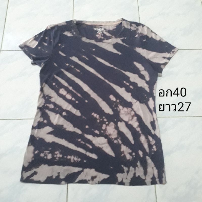 company Ellen tracy tie dye t shirt เสื้อยืดcompany  Ellen tracy