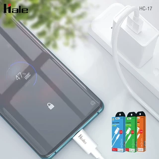 Hale HC-17 สายชาร์จ (แบบเลือกพอร์ต) กระแสไฟชาร์จไว 2.4A ความยาว 1 เมตร รองรับการชาร์จและการรับ-ส่งข้อมูล