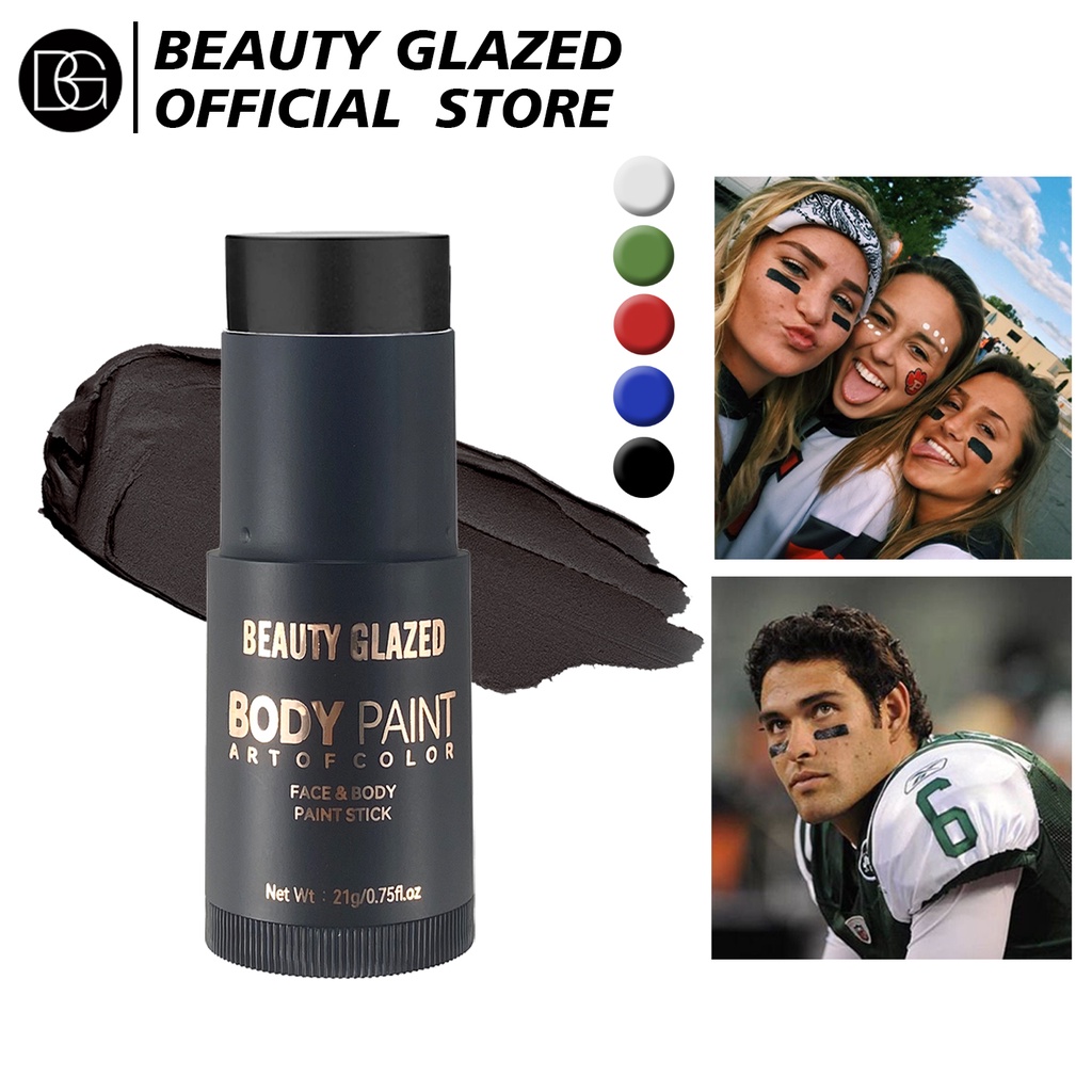 Beauty GLAZED Face & Body Paint Stick Professional แฟลชปลอดสารพิษความปลอดภัยรอยสักฮาโลวีน FX Party Artist แฟนซีแต่งหน้าภาพวาด