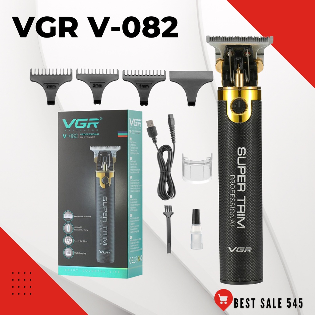 ปัตตาเลี่ยนไร้สาย VGR รุ่น V-082 (สินค้าพร้อมส่ง)