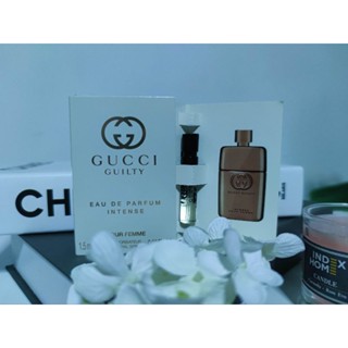 น้ำหอมเทสเตอร์ ไวออล พกพา Gucci Guilty EDP intense Pour Femme ขนาด 1.5 ml น้ำหอมไวออลแท้