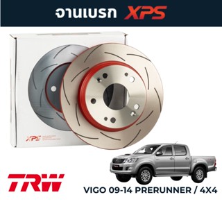 TRW XPS จานเบรคแต่ง Toyota Vigo Smart / Vigo Champ Pre-Runner / 4x4 09-14 (319mm/297mm 6 รู)