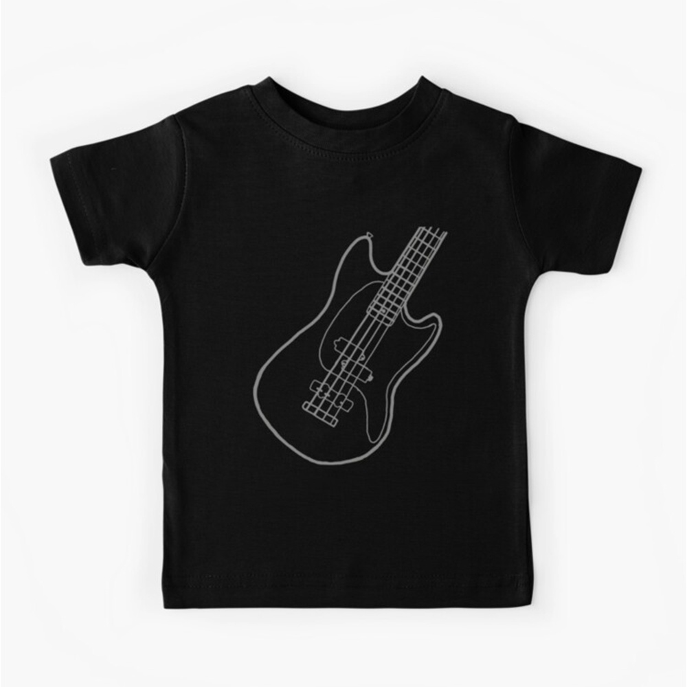 เสื้อยืด TAG BASS LINE BK