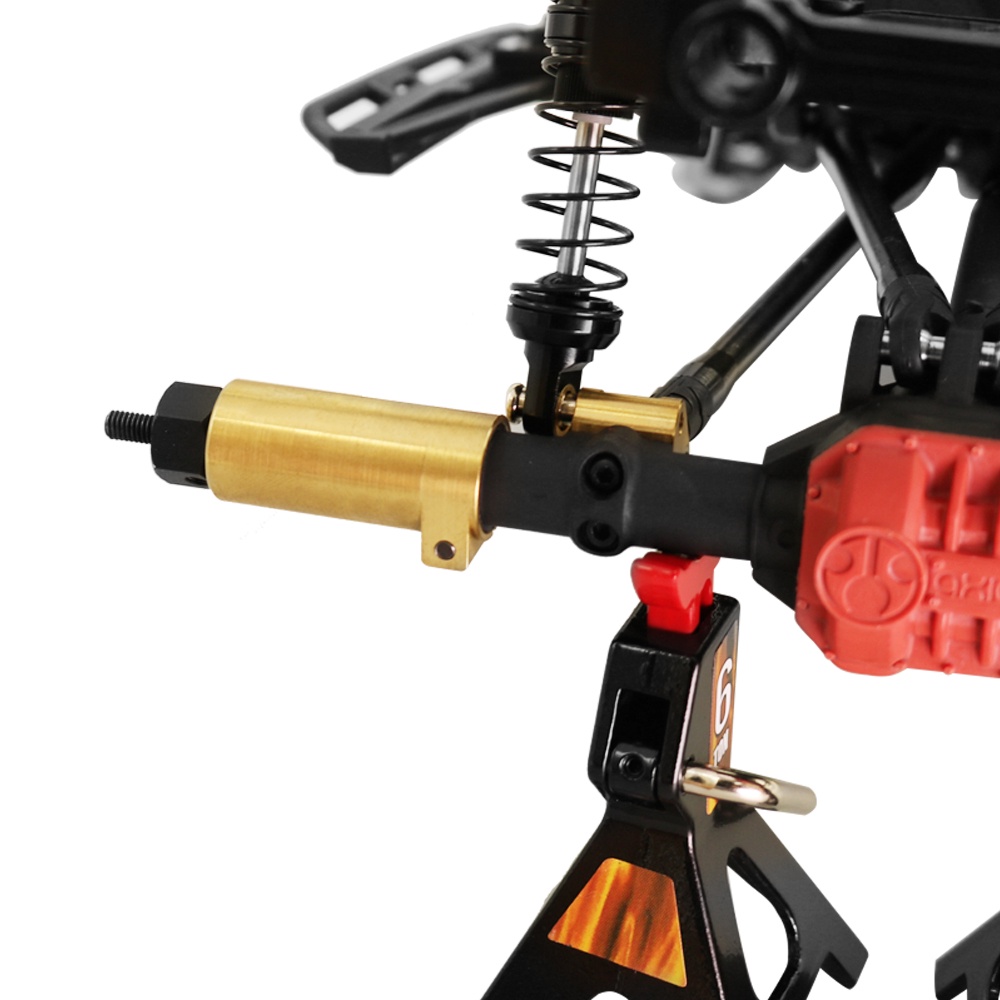 Myhrc AR44 ชุดปลอกหุ้มพวงมาลัย ทองเหลือง สําหรับรถไต่หินบังคับ 1/10 Axial SCX10 II 90046 90047 ราคา ถูกที่สุด ดีลบีเคเค แกลเลอรีภาพที่ 7