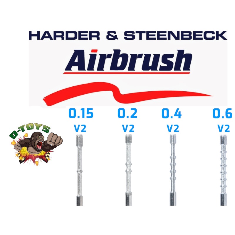 เข็มอะไหล่แอร์บรัช Harder &amp; Steenbeck Needle Airbrush