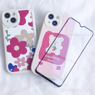 เคสโทรศัพท์มือถือแบบนิ่ม พร้อมกระจกนิรภัย สําหรับ OPPO A5 A9 2020 A53 A33 A15 A15S A31 F11 A3S A12E A5S A12 A7 A92 A76 A96 Realmi 9i Narzo 50