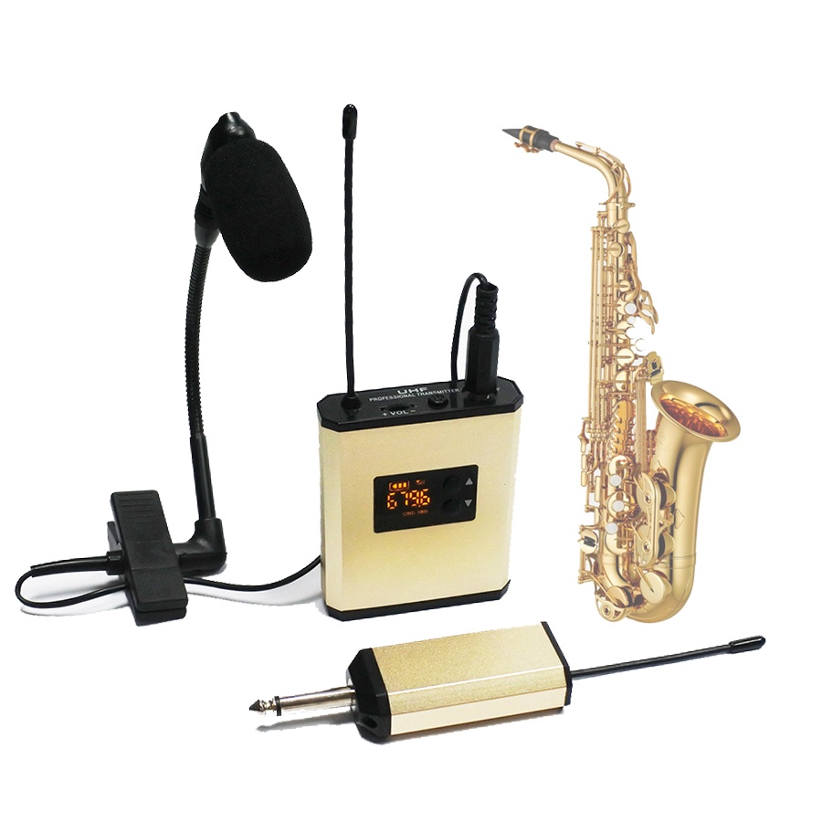 Beta98H/C saxophone trumpet wireless microphone system transmitter