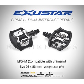 บันไดไฮบริด EXUSTAR E-PM811 (ใช้ได้ทั้งรองเท้าธรรมดา+คลีท)