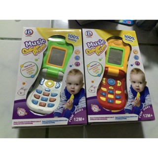 ลดล้างสต็อก!!!  Music Cellular Phone For Baby ของเล่น โทรศัพย์มือถือ สำหรับเด็กเล็กคละสี