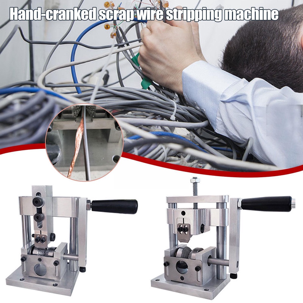 Scrap Copper Recycling Tool Hizmivos Manual Wire Stripping Machine ...