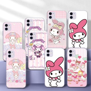 เคสโทรศัพท์มือถือแบบนิ่ม TPU ใส ลายมายเมโลดี้น่ารัก ERT104 สําหรับ Samsung S10 S10E S20 Fe Lite S20 Ultra S21 Plus