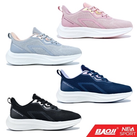 [ลิขสิทธิ์แท้] BAOJI 903 Running Omega รองเท้าผ้าใบ ผู้หญิง บาโอจิ แท้