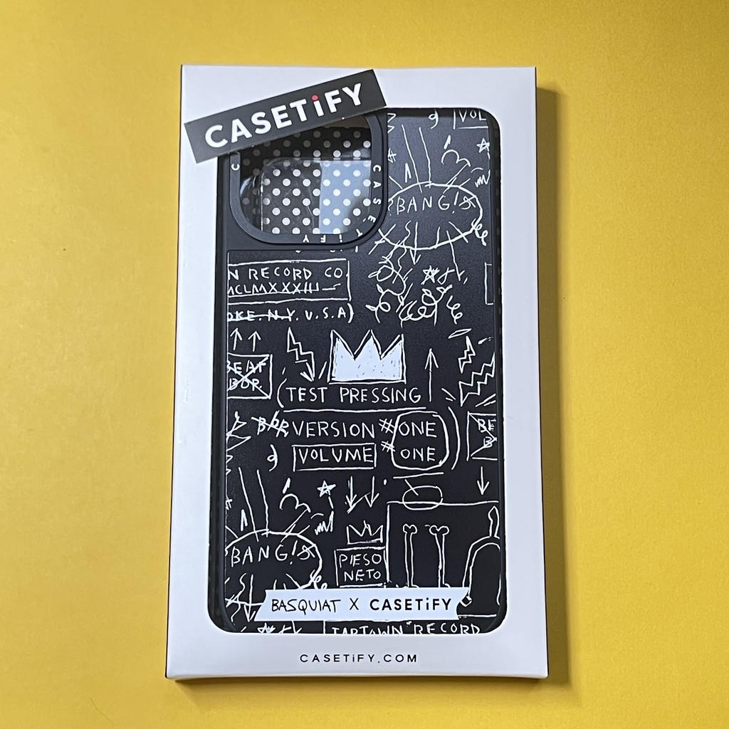Casetify X BASQUIAT เคสโทรศัพท์มือถือ PC แบบแข็ง กันกระแทก สําหรับ Apple IPhone 14 Pro Max 14 Plus 11 12 Pro 12 13 Pro Max Mini 6 7 8 Plus SE2020 X XS Max XR