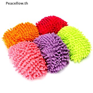 Peacellow รองเท้าแตะ ผ้าไมโครไฟเบอร์ สําหรับทําความสะอาดพื้นห้องน้ํา 1 ชิ้น