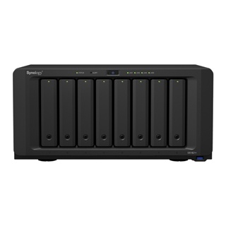 SYNOLOGY-DS1821+ 8-bay DiskStation (up to 18-bay), Quad Core 2.2 GHz, 4GB RAM (up to 32GB), 10GbE NIC &amp; Built-in two M.2 NVMe SSD slots MS4-000917 อุปกรณ์จัดเก็บข้อมูลบนเครือข่าย