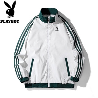 Playboy Casual Jacket Jacket Baseball Collar Sports Cardigan Long Sleeve