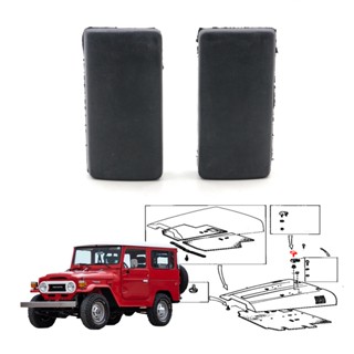 Windshield Rest Cushion ยางรองใต้ฝากะโปรงหน้า 1คู่ โตโยต้า แลนด์ครุยเซอร์ J40 BJ FJ HJ Toyota Land Cruiser ปี 2503-2527