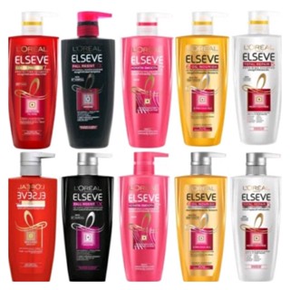 Loreal Paris Elseve Shampoo / Conditioner 450ml.ลอรีอัลปารีส เอลแซฟ แชมพู / ครีมนวด450ml