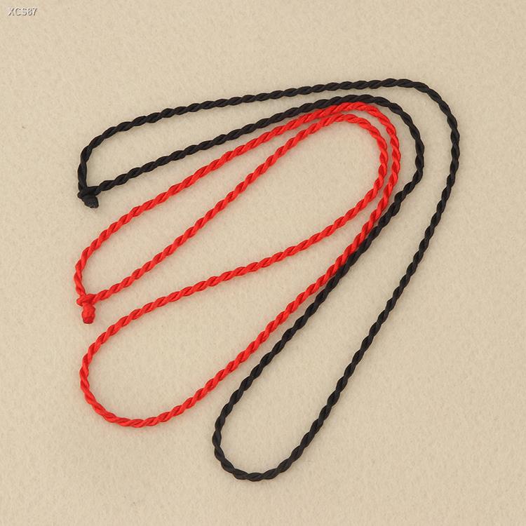 #brandedph❏✲Jade pendant lanyard chain hand-woven red rope hand and ankle chain leather rope necklac