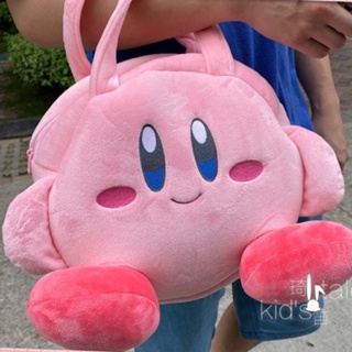 Kirby กระเป๋าสะพายไหล่ สะพายข้าง ทรงโท้ท ลายการ์ตูนน่ารัก ใส่เหรียญได้ ของขวัญคริสต์มาส แฟชั่นสําหรับเด็ก