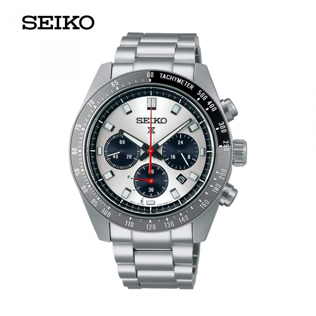 Seiko (ไซโก) นาฬิกาผู้ชายProspexSolarSpeedTimer Cal.V192 SSC911P SSC913P โซลาร์ 41.4มม.