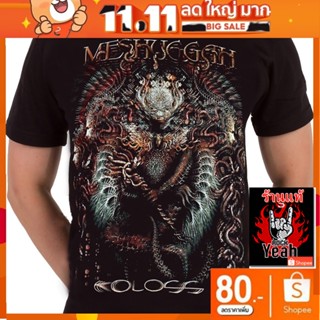 เสื้อวง Meshuggah เสื้อ เมชูกกาห์ เสื้อผ้าแฟชั่น เสื้อวิ่ง เสื้อวินเทจ RCM1251