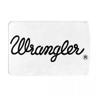 Wrangler (1) พรมเช็ดเท้า ผ้าสักหลาด กันลื่น ดูดซับน้ํา แห้งเร็ว 16x24 นิ้ว สําหรับห้องน้ํา พร้อมส่ง