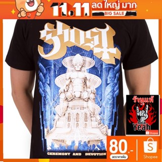 เสื้อวง Ghost เสื้อยืด โกสท์ เสื้อร็อค เสื้อทัวร์ เสื้อวินเทจ RCM1718