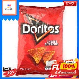 Doritos Cheese Supreme Corn Chips 170gm  โดริโทสChips de maïs Doritos Cheese Suprême 170g Doritos