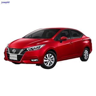 ผมตรงบางกอกคิ้วกันสาด กันสาด กันสาดประตู สีดำ 4 ชิ้น นิสสัน อเมร่า Nissan Almera 2020-2024