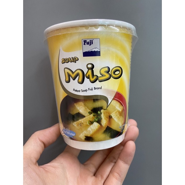 Fuji miso soup ซุปมิโซะกึ่งสำเร็จรูป